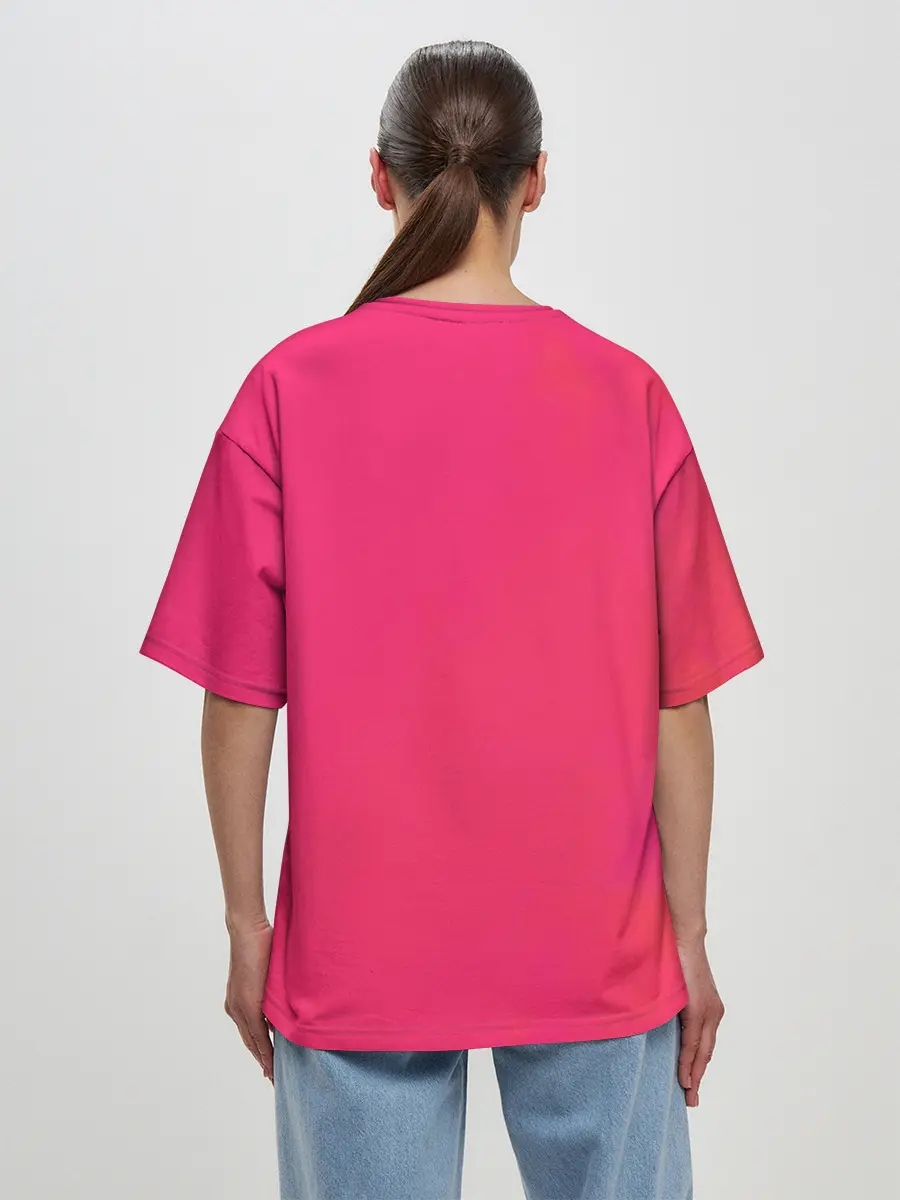 Женская футболка оверсайз / HELLTAKER