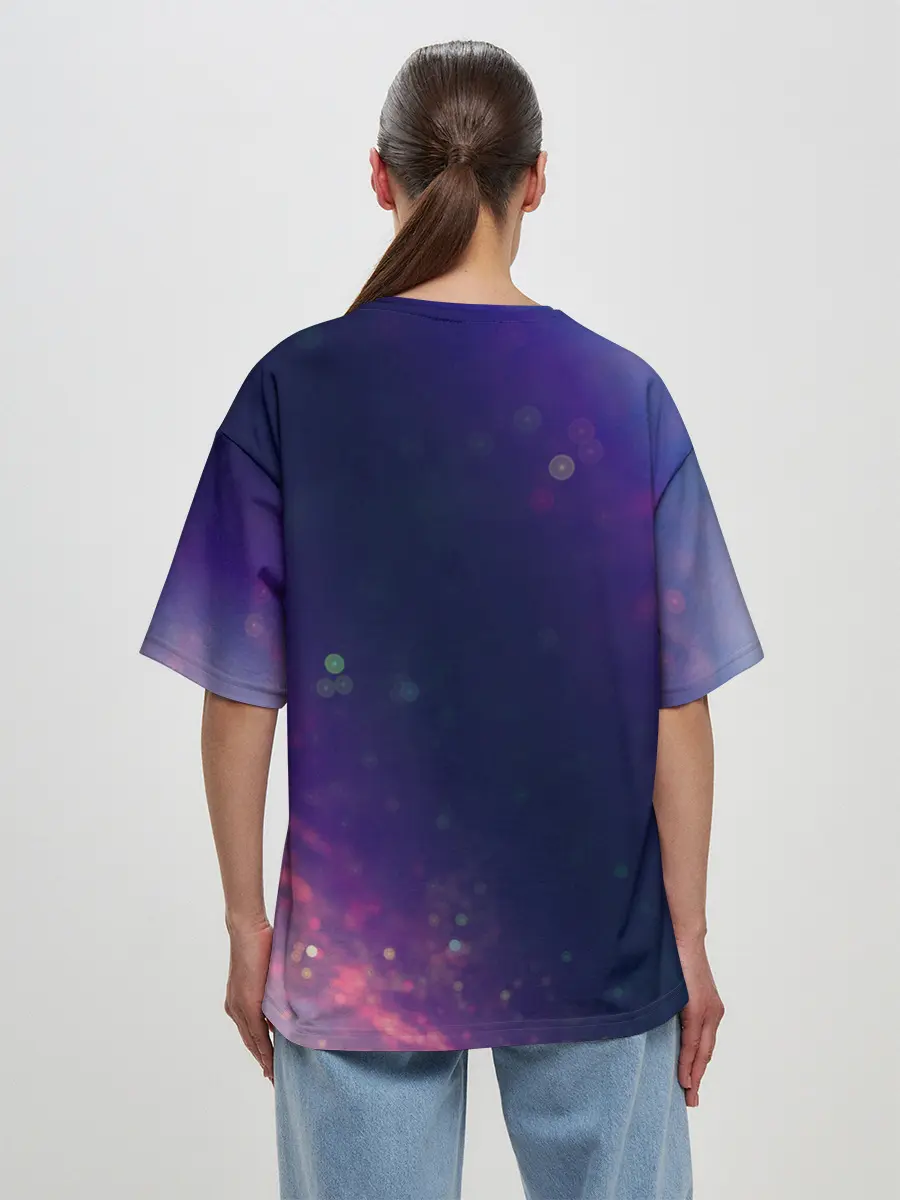 Женская футболка оверсайз / NASA / НАСА