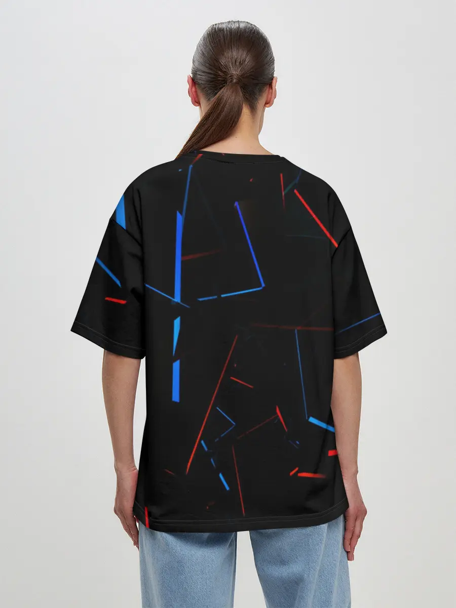 Женская футболка оверсайз / Россия | Russia