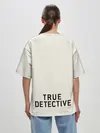 Женская футболка оверсайз / Настоящий детектив