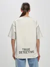 Женская футболка оверсайз / Настоящий детектив