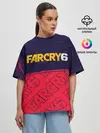 Женская футболка оверсайз / FAR CRY 6 / ФАР КРАЙ 6