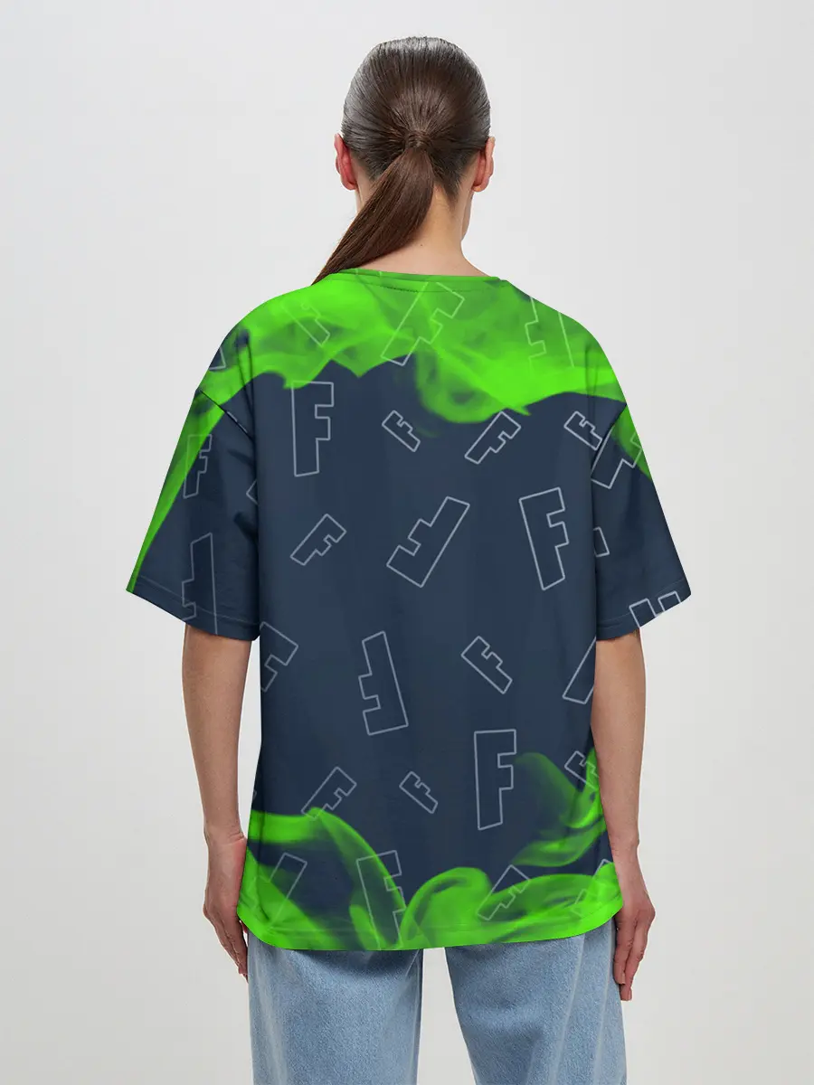 Женская футболка оверсайз / FORTNITE / ФОРТНАЙТ