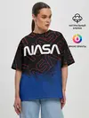 Женская футболка оверсайз / NASA / НАСА