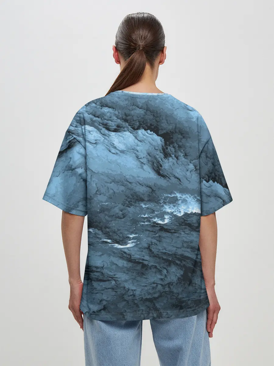 Женская футболка оверсайз / One Piece | Trafalgar Law