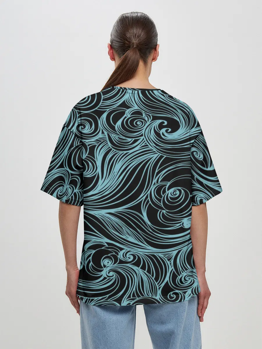 Женская футболка оверсайз / Ван Пис | One Piece