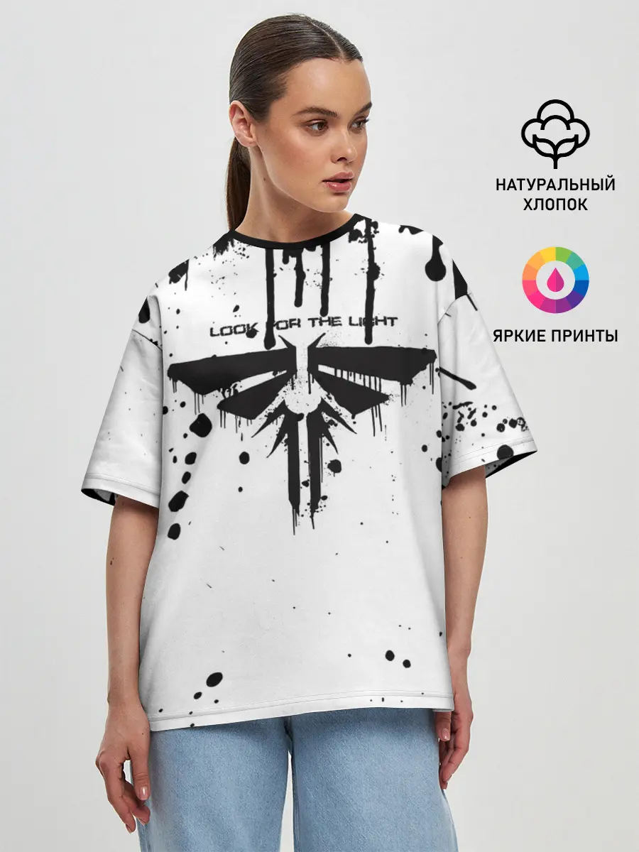 Женская футболка оверсайз / THE LAST OF US