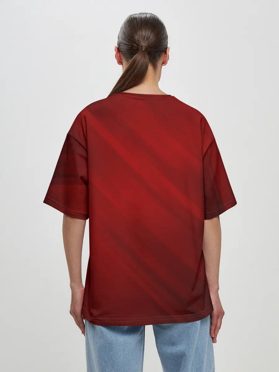 Женская футболка оверсайз / TOYOTA