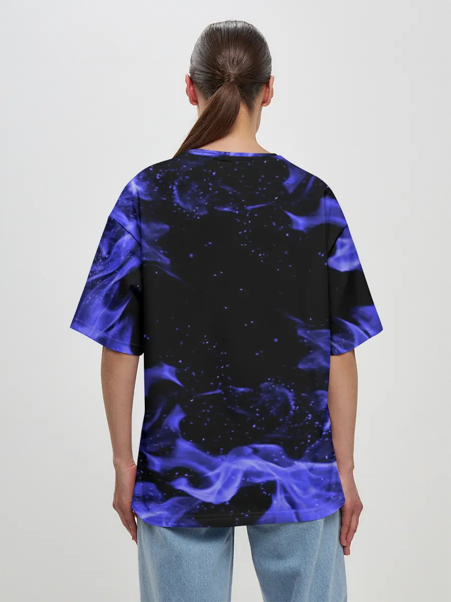 Женская футболка оверсайз / MERCEDES