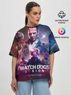 Женская футболка оверсайз / WATCH DOGS:LEGION