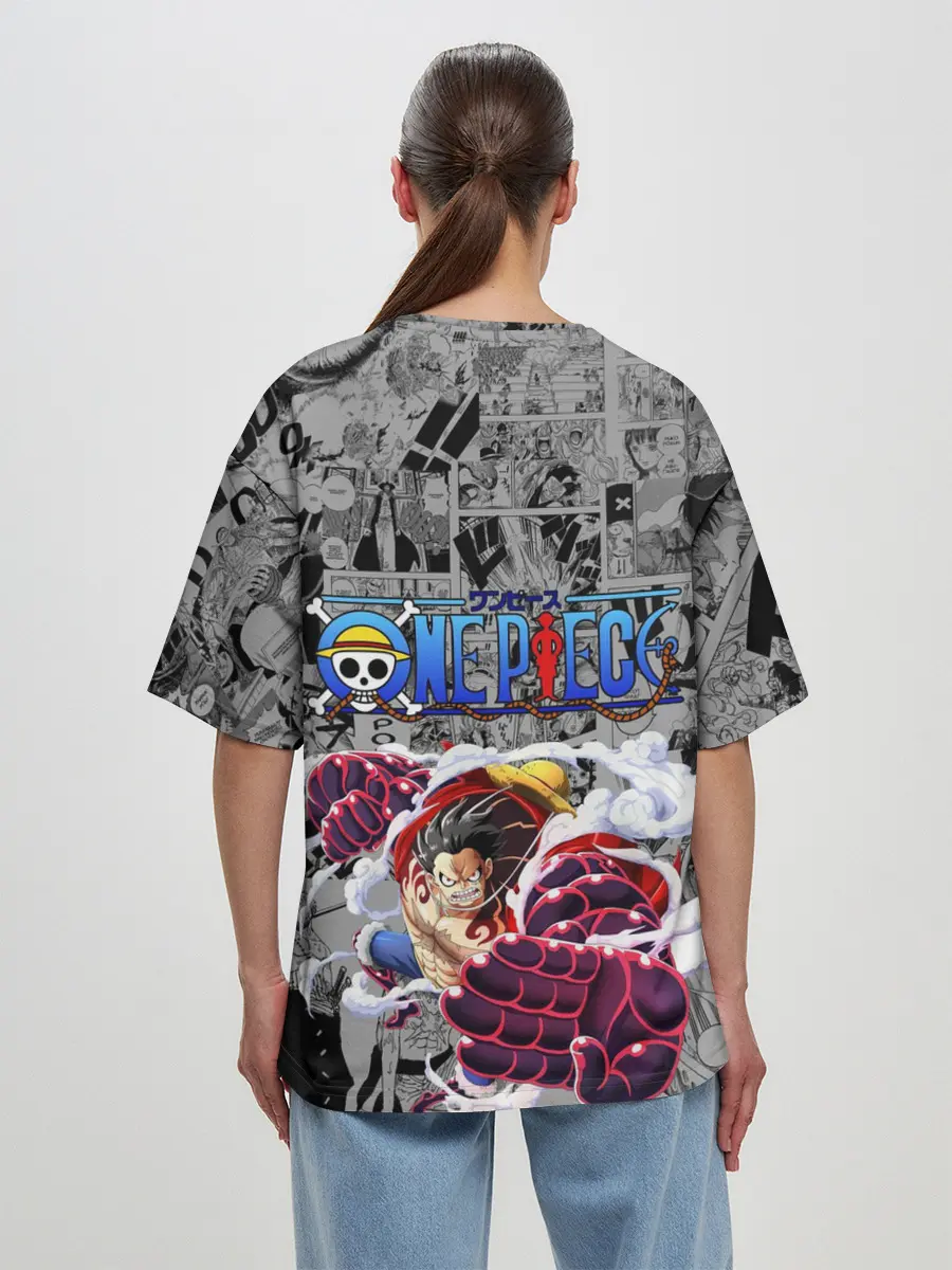 Женская футболка оверсайз / Fourth Gear