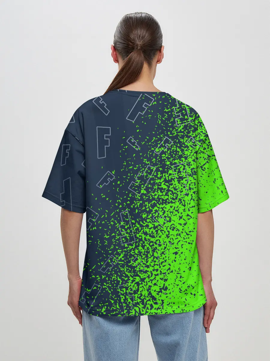 Женская футболка оверсайз / FORTNITE / ФОРТНАЙТ