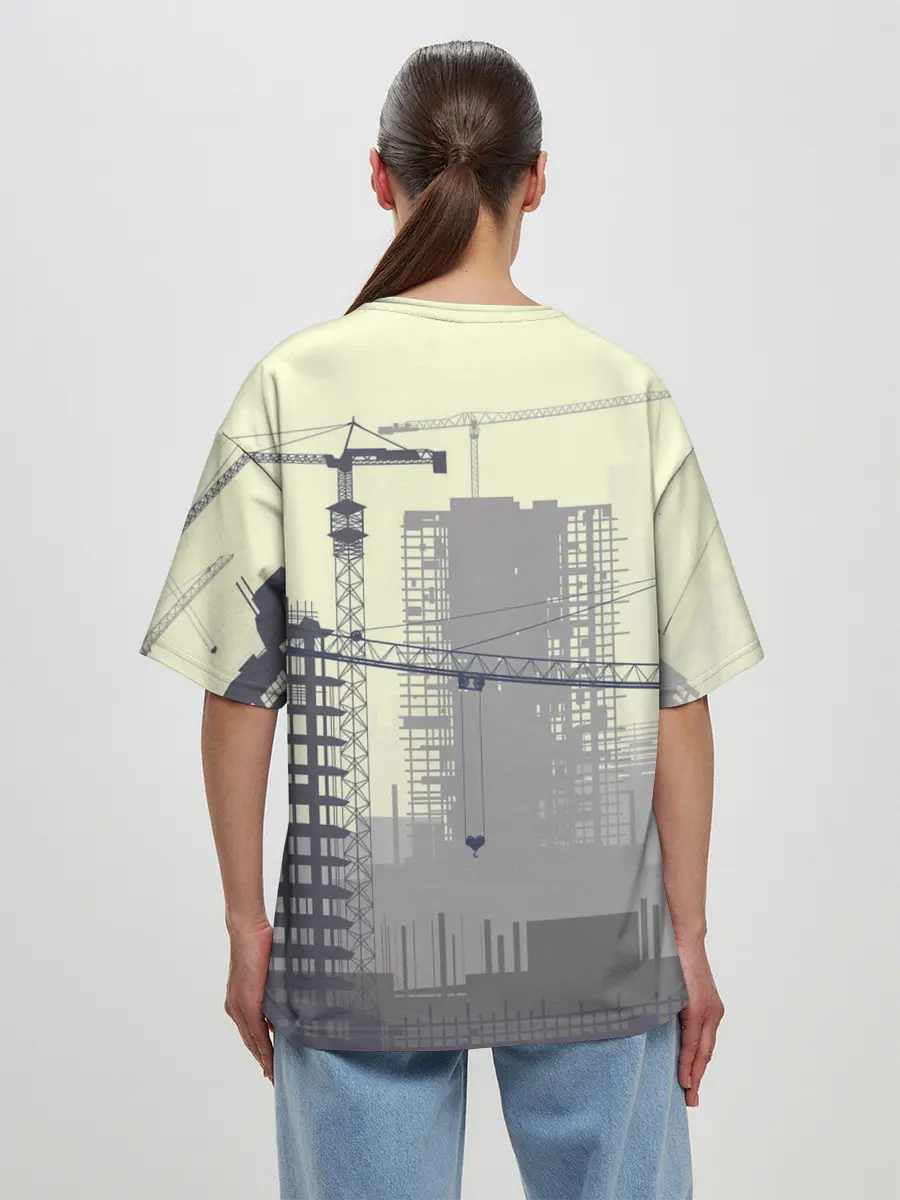 Женская футболка оверсайз / Самый лучший