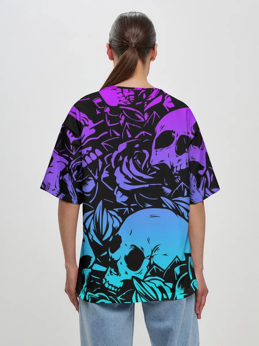 Женская футболка оверсайз / JoJo Bizarre Adventure