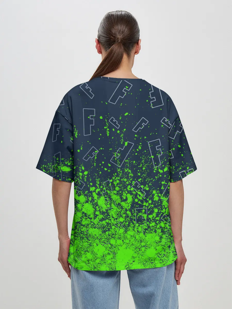 Женская футболка оверсайз / FORTNITE / ФОРТНАЙТ