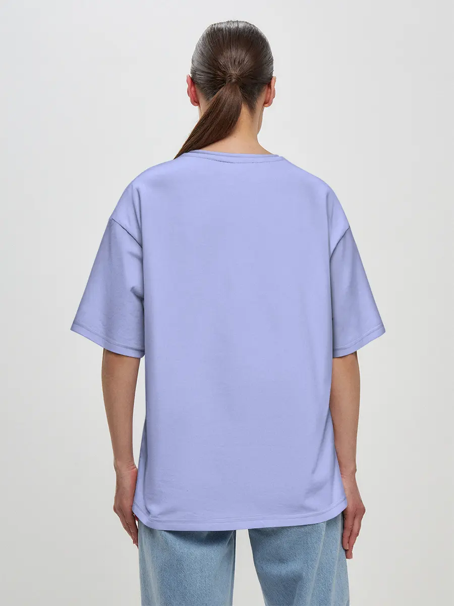 Женская футболка оверсайз / Хана Удзаки