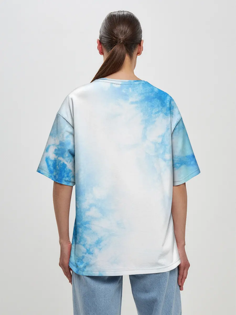 Женская футболка оверсайз / NASA / НАСА