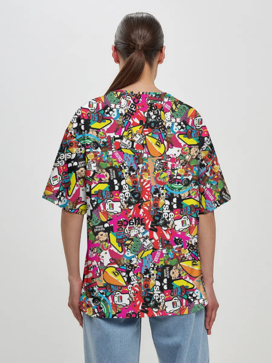 Женская футболка оверсайз / Atlas