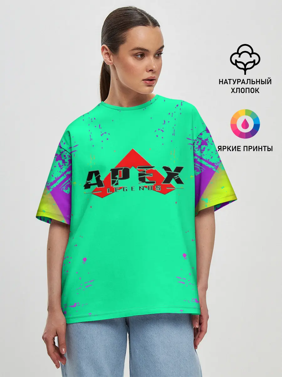 Женская футболка оверсайз / APEX LEGENDS