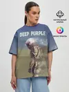 Женская футболка оверсайз / Deep Purple Whoosh
