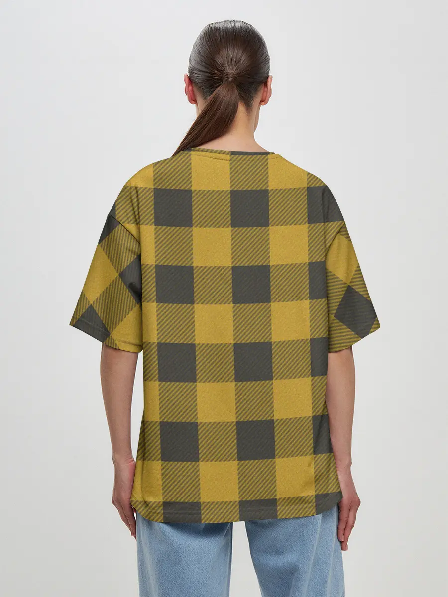 Женская футболка оверсайз / Жираф