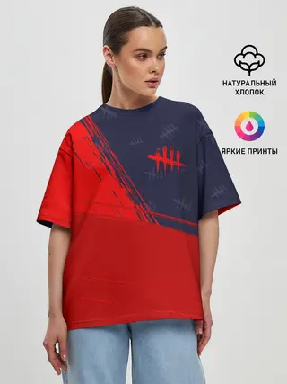 Женская футболка оверсайз / DEAD BY DAYLIGHT