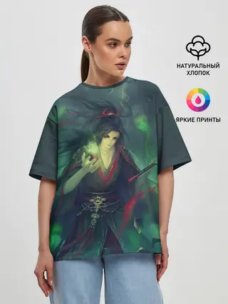 Женская футболка оверсайз / Вэй Усянь