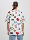 Женская футболка оверсайз / BTS | БТС | BANGTAN BOYS | BT21