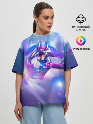 Женская футболка оверсайз / League of legends