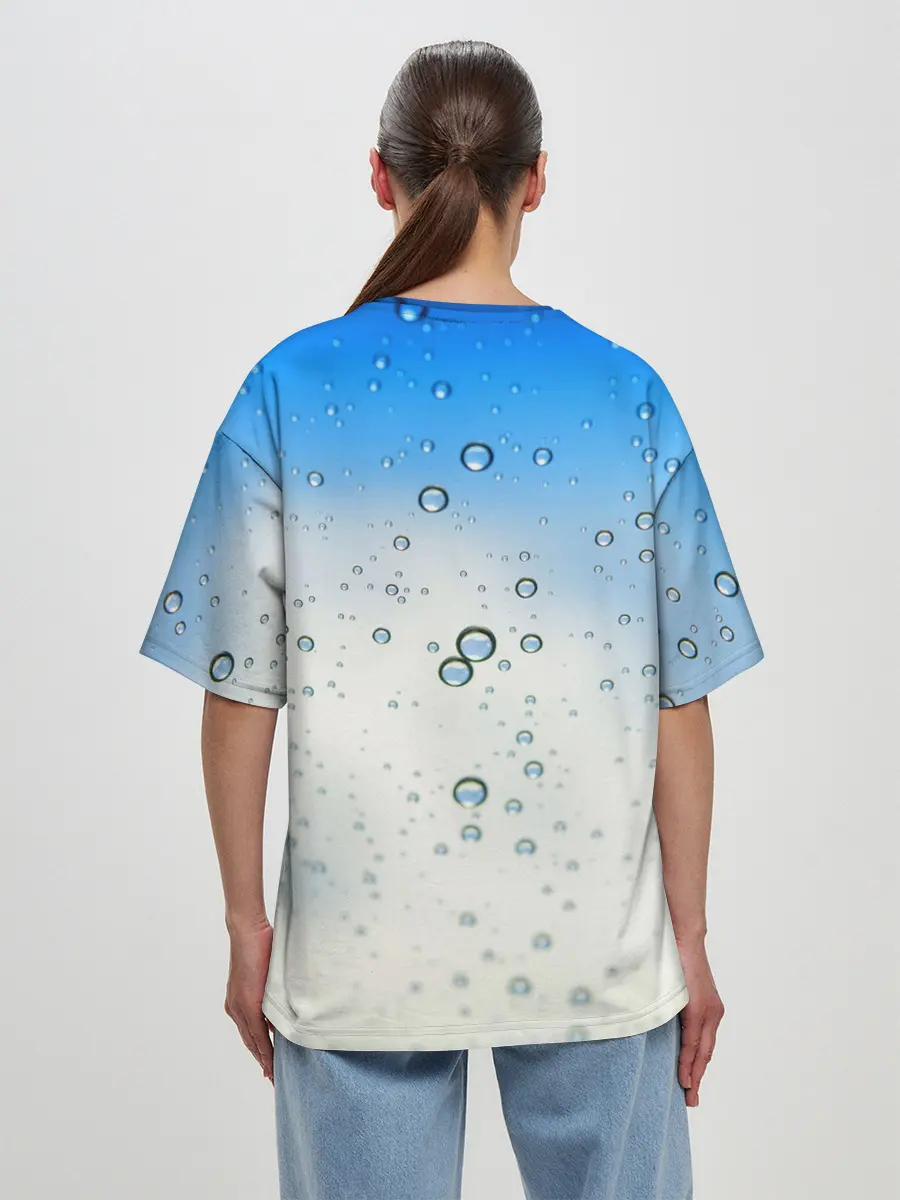 Женская футболка оверсайз / BMW