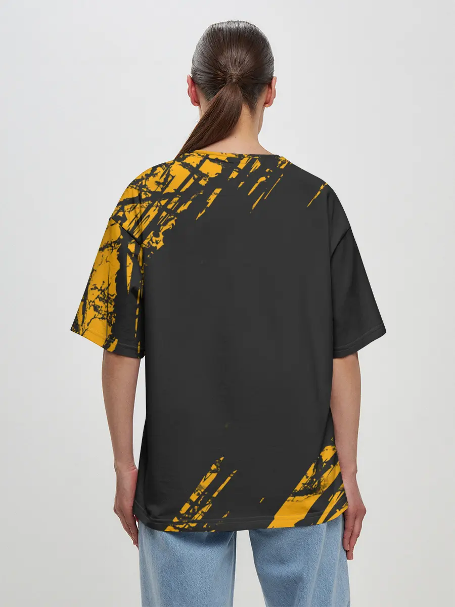 Женская футболка оверсайз / DYING LIGHT