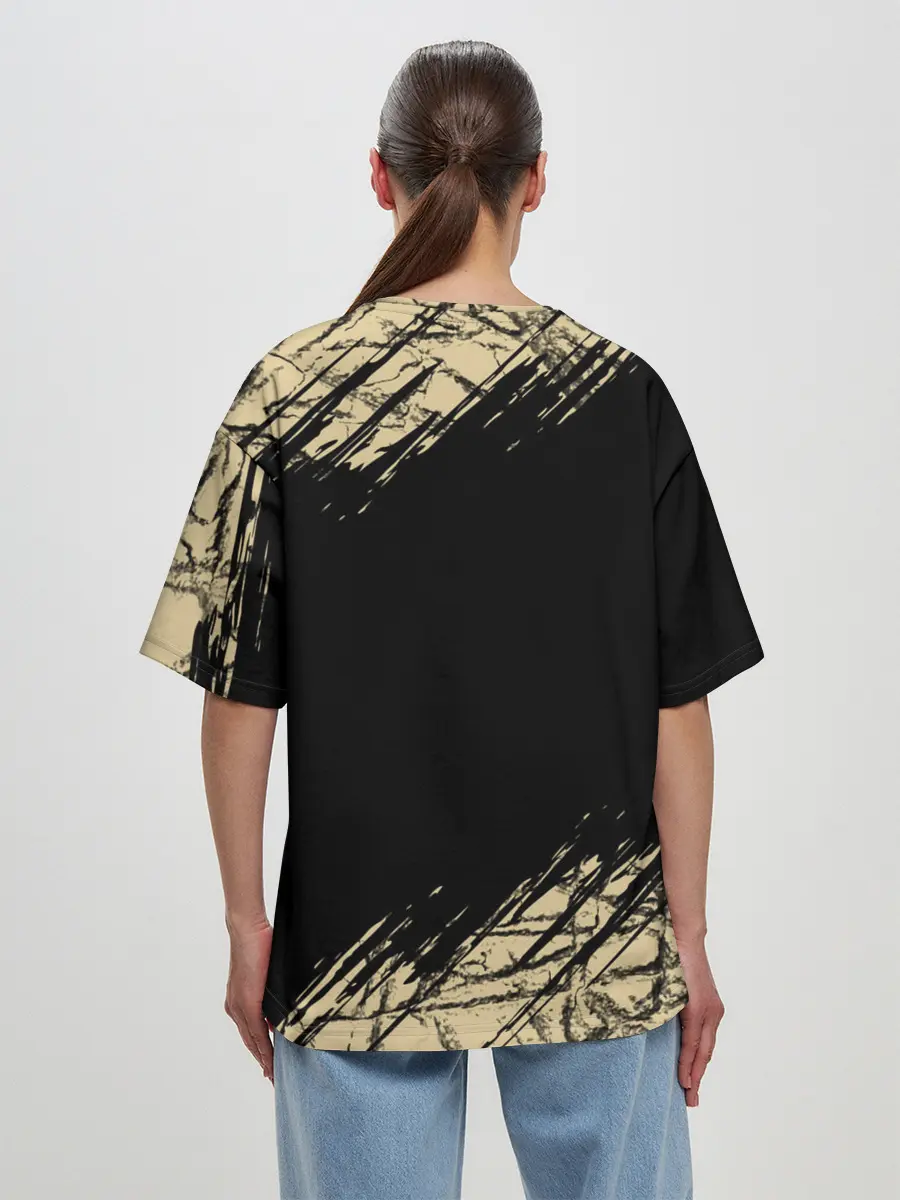 Женская футболка оверсайз / Mordhau