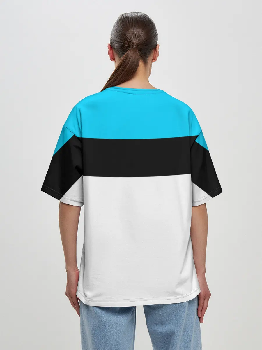 Женская футболка оверсайз / Россия