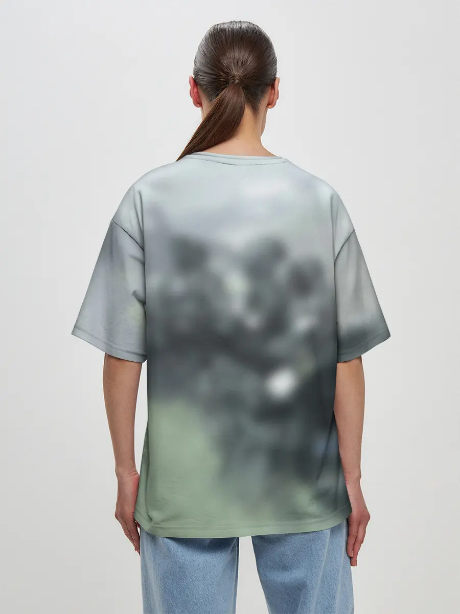 Женская футболка оверсайз / Halo 2