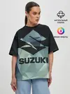 Женская футболка оверсайз / SUZUKI