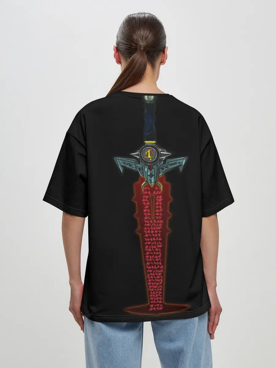 Женская футболка оверсайз / Logo+