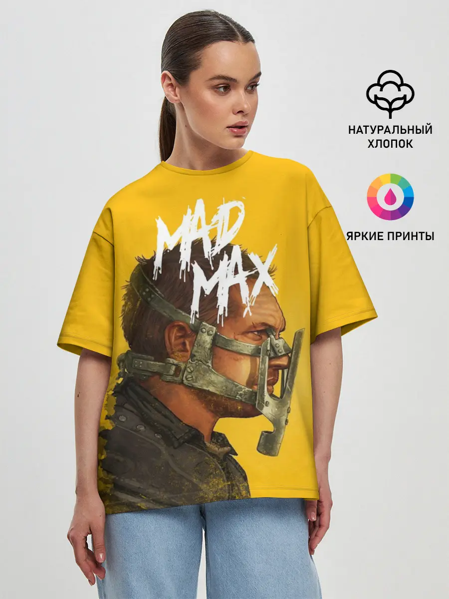 Женская футболка оверсайз / Mad Max