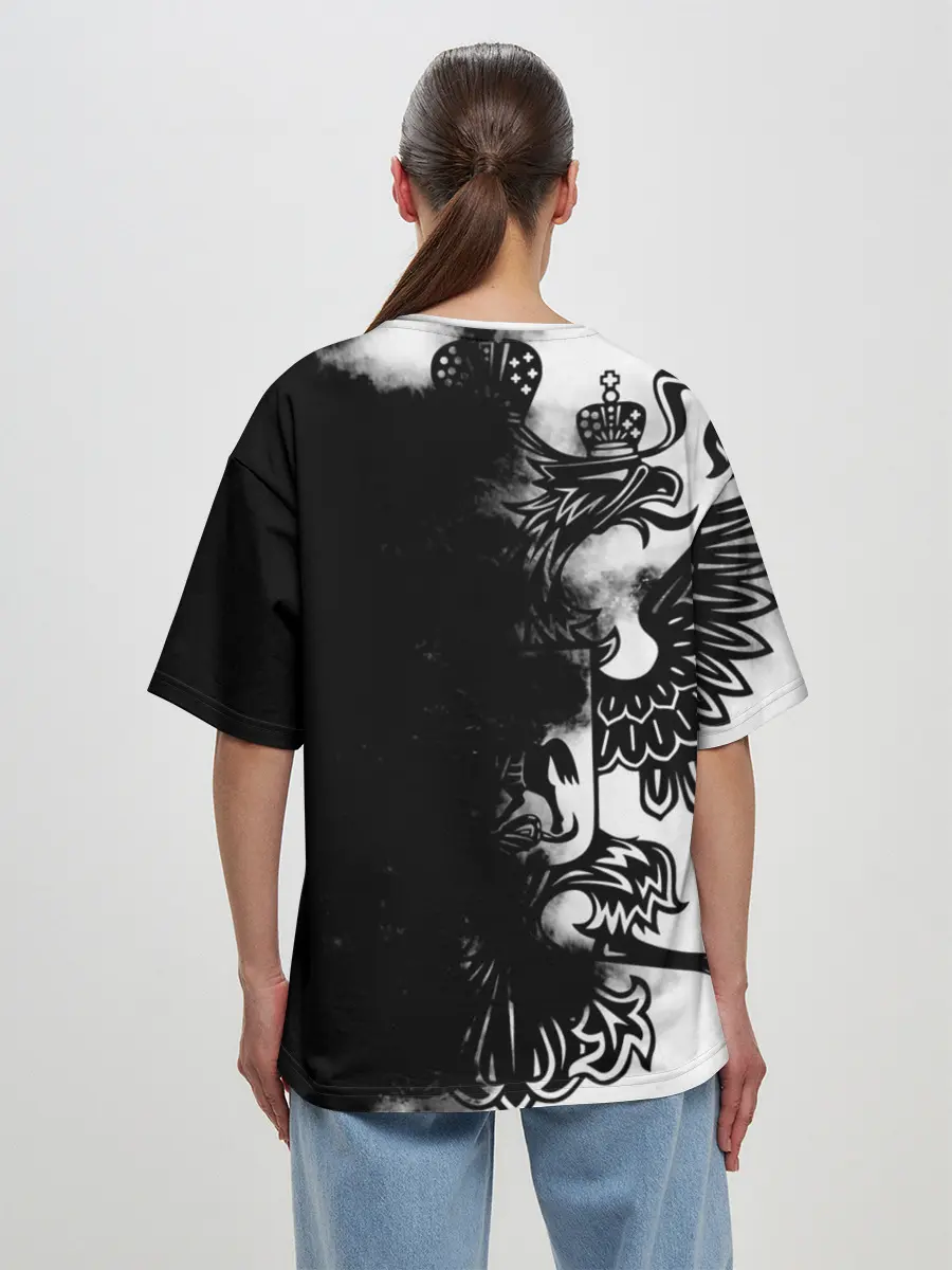 Женская футболка оверсайз / Россия