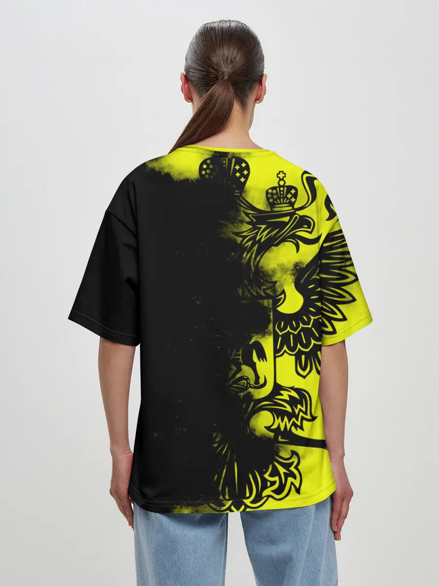 Женская футболка оверсайз / Russia