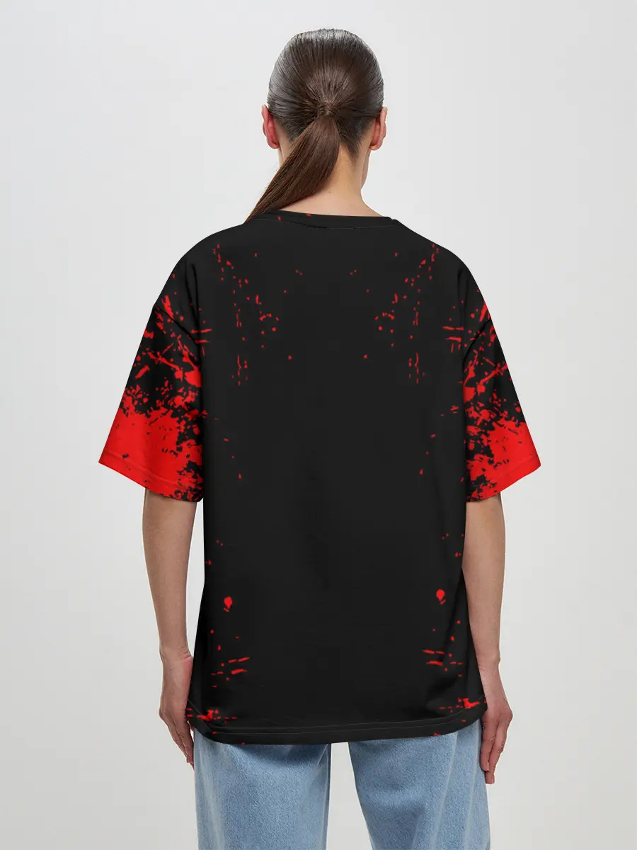 Женская футболка оверсайз / BMW