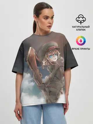 Женская футболка оверсайз / Хроника Тани