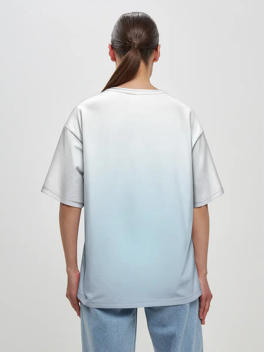 Женская футболка оверсайз / Eternal sunshine