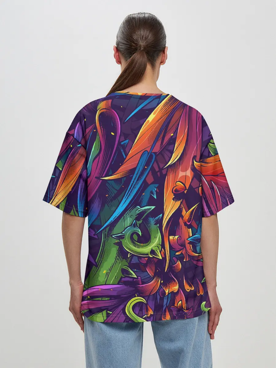 Женская футболка оверсайз / CS GO