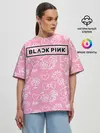 Женская футболка оверсайз / BlackPink