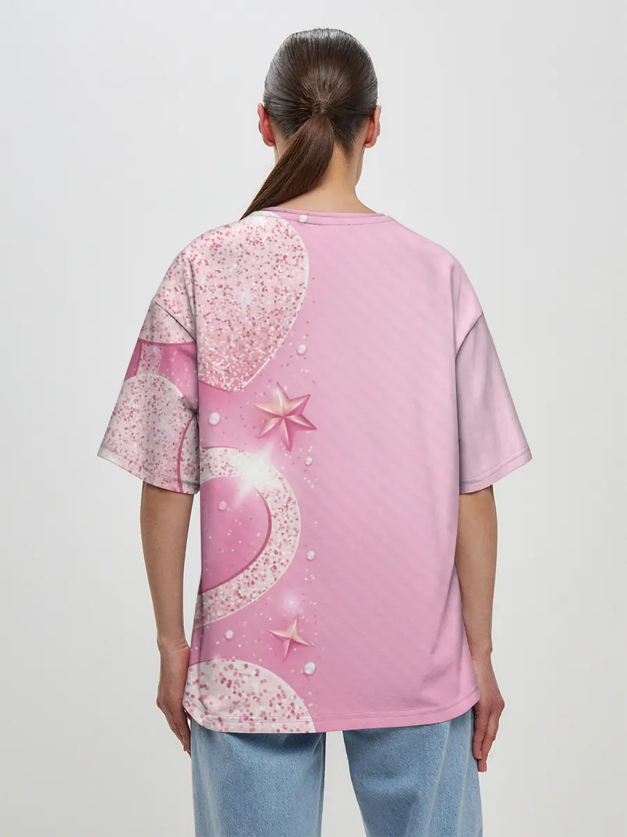 Женская футболка оверсайз / BlackPink