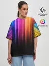 Женская футболка оверсайз / НЕОНОВЫЙ ЦВЕТ