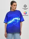 Женская футболка оверсайз / ELECTRIX