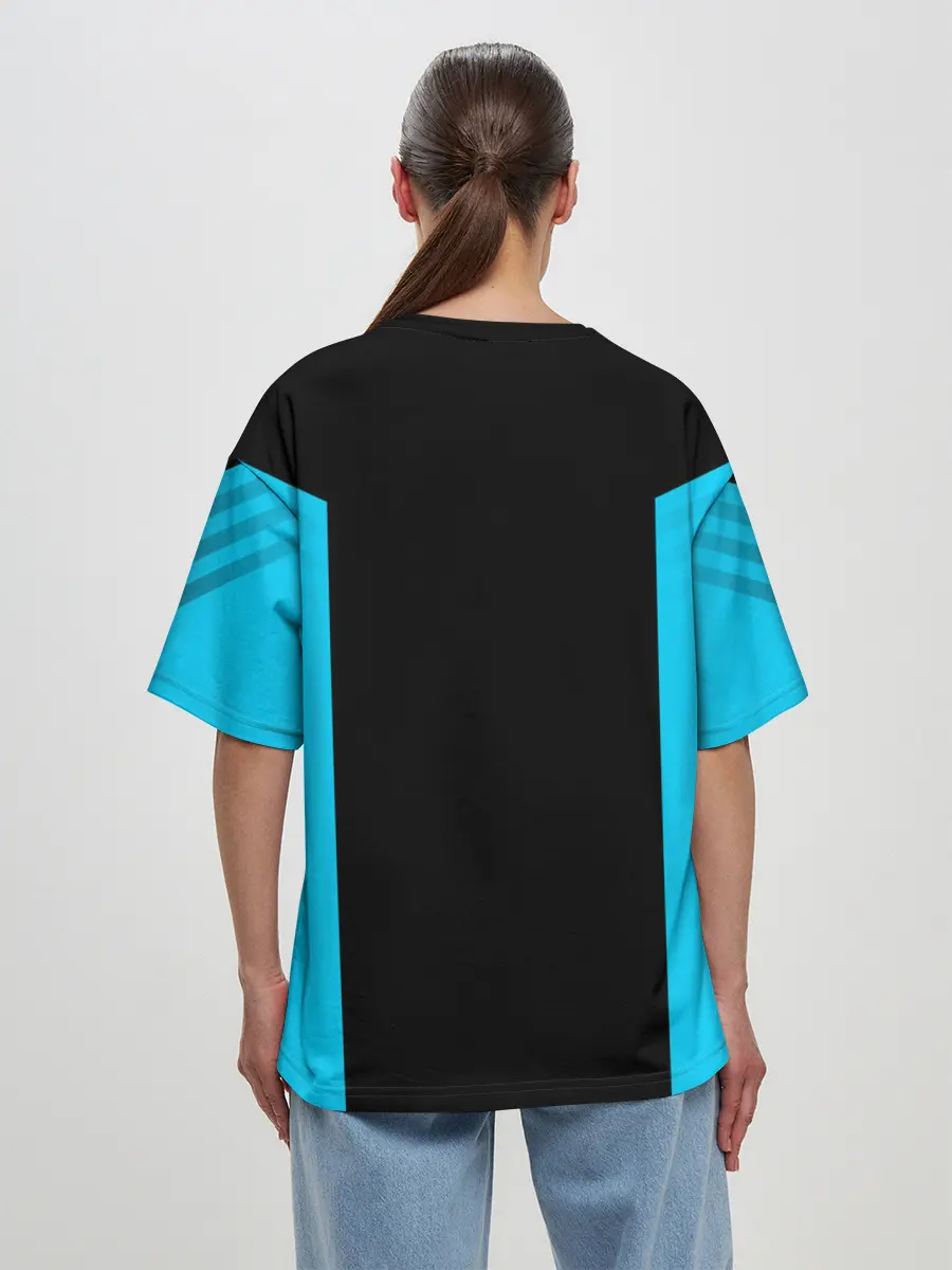 Женская футболка оверсайз / Russia