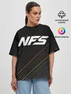 Женская футболка оверсайз / NFS