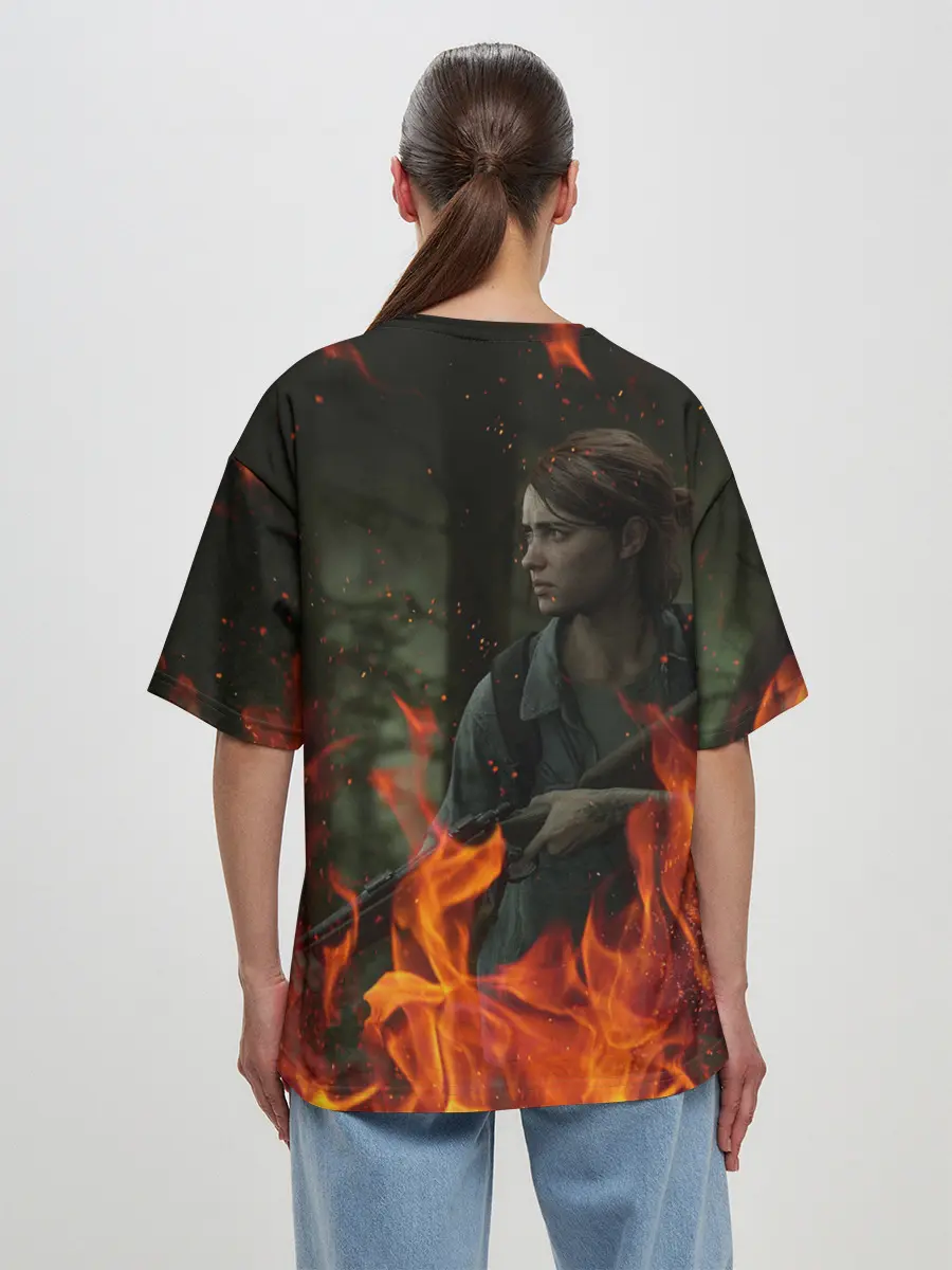 Женская футболка оверсайз / THE LAST OF US 2